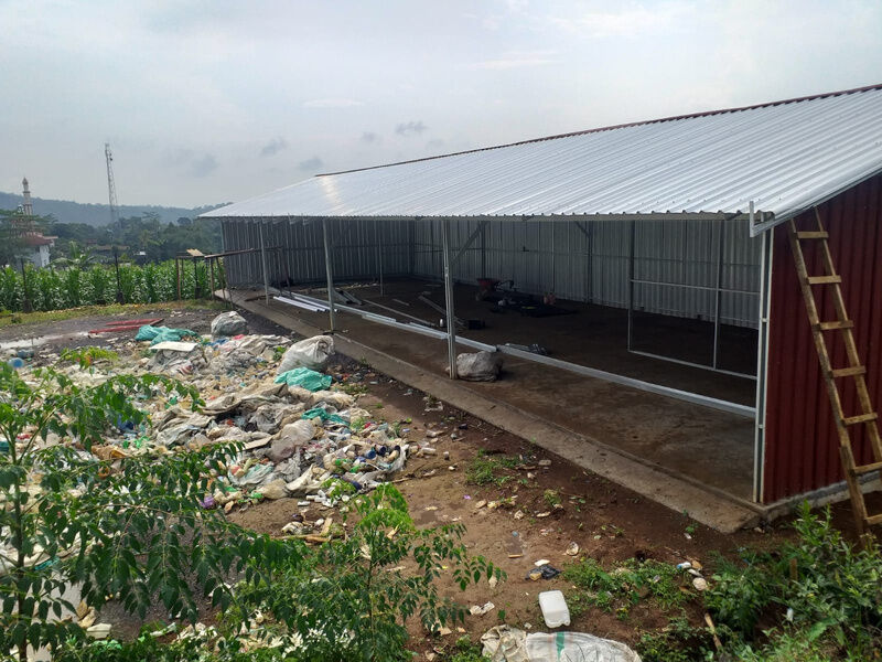Gudang Sortir & Press — PT Khasanah Hijau — dokumentasi proyek